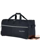 Travelite fekete / szürke gurulós utazótáska 73L 96283-01