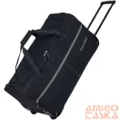 Travelite fekete / szürke gurulós utazótáska 73L 96283-01