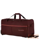 Travelite bordó / rózsaszín gurulós utazótáska 73L 96283-70