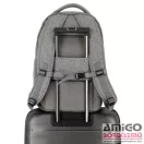 Travelite szürke textil laptop hátizsák 15.6 basics 96308-03