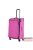 Travelite pink négy kerekű textil nagy bőrönd adria 080249-17