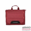 Travelite bordó / kaptármintás neszeszer skaii 92602-12