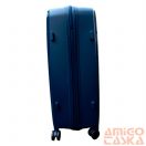 Valentini sötétkék polypropylén négy kerekű közepes bőrönd pp-8809-24