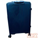 Valentini sötétkék polypropylén négy kerekű nagy bőrönd pp-8809-28