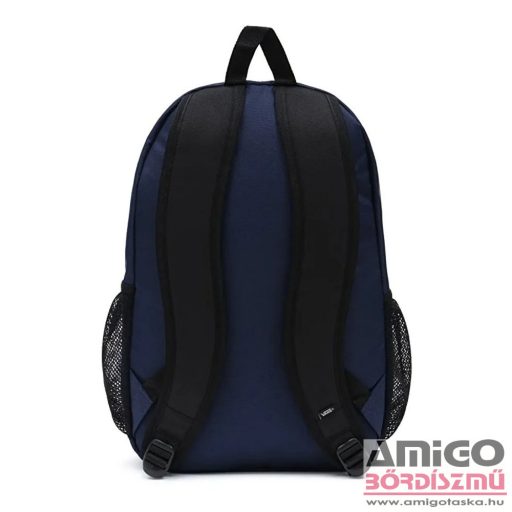 Vans sötétkék / barna feliratos textil hátizsák 7150bz5-508945