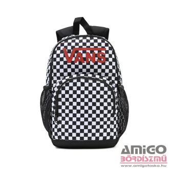   Vans fekete / fehér kockás textil kicsi hátizsák 7166y28-508945
