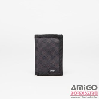   Vans fekete / barna kockás tépőzáras textil pénztárca 7178ba5-507723