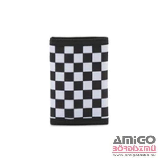 Vans fekete / fehér kockás tépőzáras textil pénztárca 7178hu0-507723