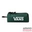 Vans sötétzöld / fehér feliratos textil ömlesztett tolltartó 71912ln-508945