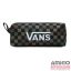 Vans zöld / barna / fekete kockás textil ömlesztett tolltartó 719196y-508945