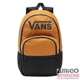Vans fekete / mustársárga textil hátizsák 7289bzk-508945