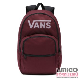   Vans bordó / lila feliratos textil hátizsák 7289bzm-508945