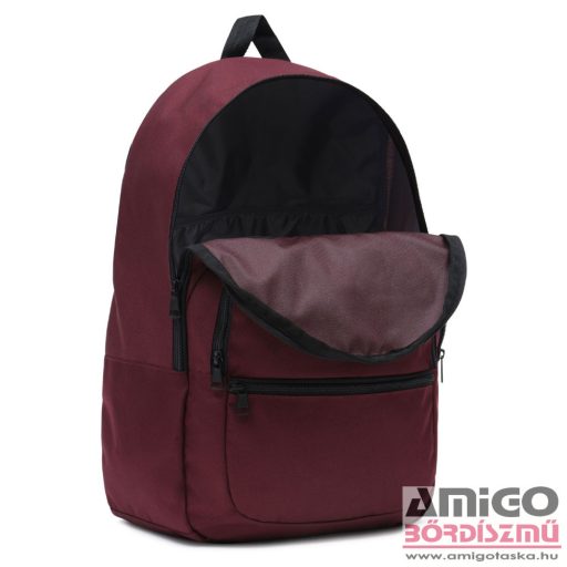 Vans bordó / lila feliratos textil hátizsák 7289bzm-508945