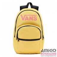 Vans citromsárga / rózsaszín feliratos hátizsák 7289nyj