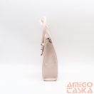 Via55 púder / lakk masnis alkalmi női rostbőr kézi / válltáska 1519