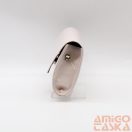 Via55 púder lakk ferde V ráhajtós rostbőr női alkalmi táska