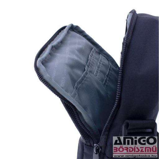 Vogart fekete textil / műbőr férfi kézi / válltáska 2470304