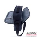 Vogart fekete textil / műbőr férfi kézi / válltáska 2470504