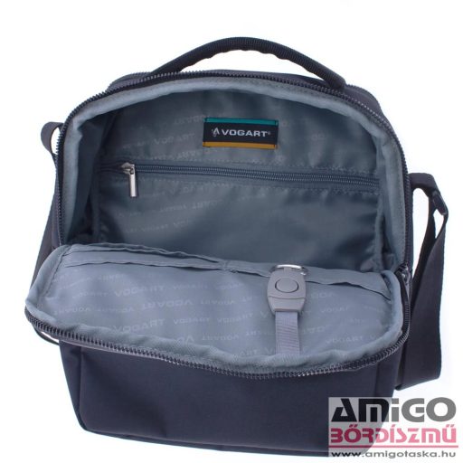 Vogart fekete textil / műbőr férfi kézi / válltáska 2470504