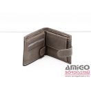Wild barna patentos férfi bőr pénztárca am-28-035