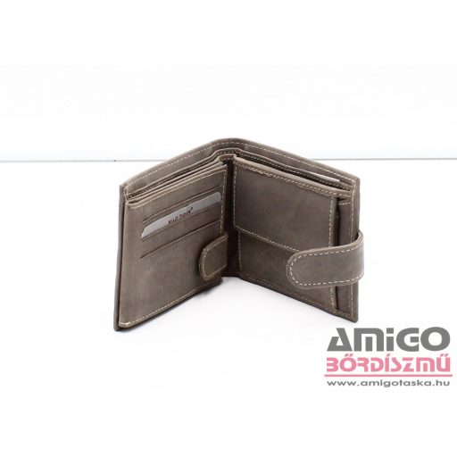 Wild barna patentos férfi bőr pénztárca am-28-035