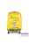 Xtd sárga / zsiráfos ABS műanyag négy kerekű gyerek bőrönd