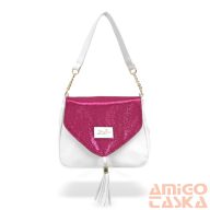 Zellia Női Oldaltáska 22226 Fehér-Pink - Shine -