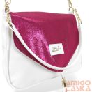 Zellia Női Oldaltáska 22226 Fehér-Pink - Shine -