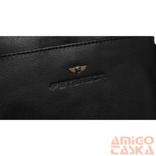 Peterson Férfi Bőr Oldaltáska Ptn-8021-Ndm-6978 Black