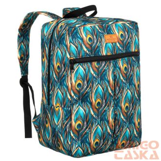   Rovicky Hátizsák | Kézipoggyász - Mintás - R-Pl-01-0477 S18 - 40 X 25 X 20 Cm - Csillámnos
