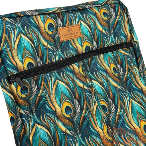 Rovicky Hátizsák | Kézipoggyász - Mintás - R-Pl-01-0477 S18 - 40 X 25 X 20 Cm - Csillámnos