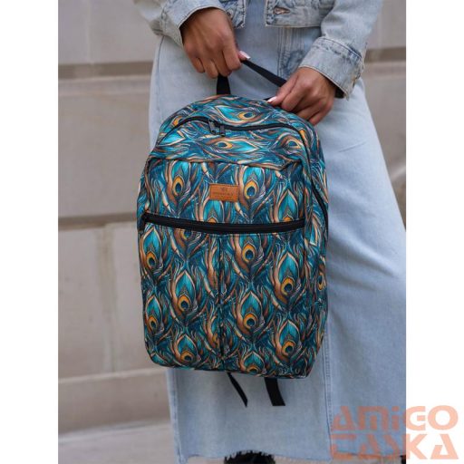 Rovicky Hátizsák | Kézipoggyász - Mintás - R-Pl-01-0477 S18 - 40 X 25 X 20 Cm - Csillámnos