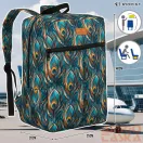 Rovicky Hátizsák | Kézipoggyász - Mintás - R-Pl-01-0477 S18 - 40 X 25 X 20 Cm - Csillámnos