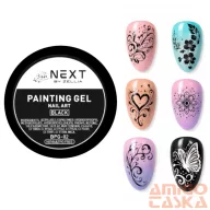 Next By Zellia Painting Gel - Black - 5G