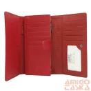 Cavaldi Női Pénztárca - Belül Bőr - Px26-Jmp-8177 Dark Red - Bordó