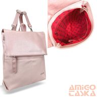 Zellia Női Hátizsák Hz-122 Light Pink - Púder