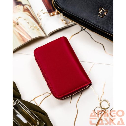 Peterson Női Pénztárca - Echo És Természetes Bőr Ptn Ps115-Hnl-2968 Red
