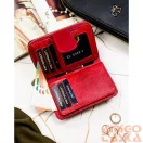 Peterson Női Pénztárca - Echo És Természetes Bőr Ptn Ps115-Hnl-2968 Red