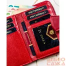 Peterson Női Pénztárca - Echo És Természetes Bőr Ptn Ps115-Hnl-2968 Red