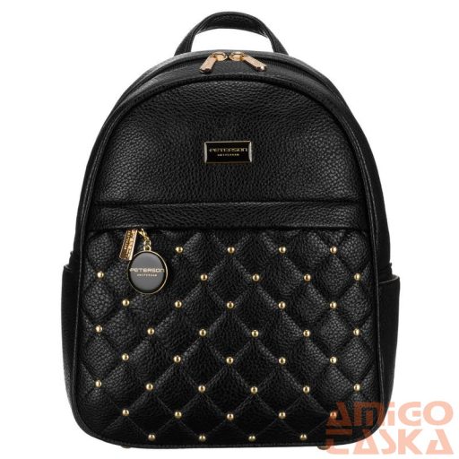 Peterson Női Hátizsák Ptn Spy-1-F19-0842 Black - Fekete