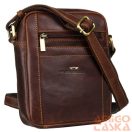 Peterson Férfi Bőr Oldaltáska 
Tb-117-Com Cognac