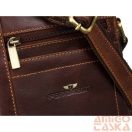 Peterson Férfi Bőr Oldaltáska 
Tb-117-Com Cognac