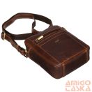 Peterson Férfi Bőr Oldaltáska 
Tb-117-Com Cognac