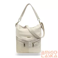 Zellia Női Válltáska Zvn22020 Beige-Arany - Monaco-Ch -