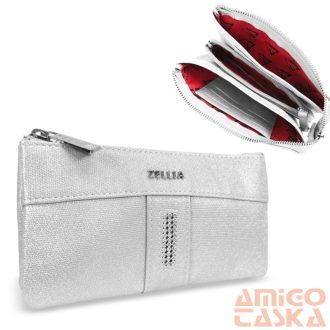   Zellia Női Pénztárca Hz-127 Y572 - 1039F - Silver - Ezüst