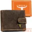 Férfi Bőr Pénztárca Rm-05L-Baw Barna - Rfid Védelemmel -