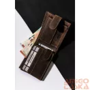 Férfi Bőr Pénztárca Rm-05L-Baw Barna - Rfid Védelemmel -