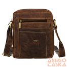 Peterson Férfi Bőr Oldaltáska Ptn 2505840-Nsh-4871 Tan - Világos Barna