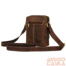 Peterson Férfi Bőr Oldaltáska Ptn 2505840-Nsh-4871 Tan - Világos Barna