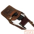 Peterson Férfi Bőr Oldaltáska Ptn 2505840-Nsh-4871 Tan - Világos Barna